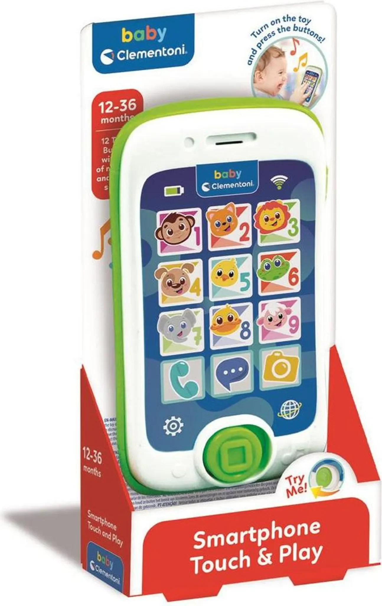 Clementoni Baby Touchscreen-Smartphone